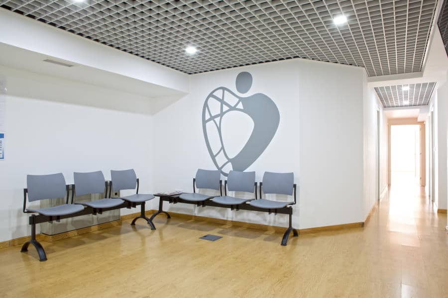 Core Clinic - Clinica de podologia em Lisboa - sala de espera